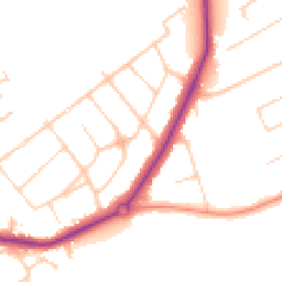 Daytime road noise heatmap for SM2 7LP