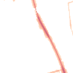 Night-time road noise heatmap for SM2 7PS