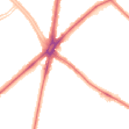Night-time road noise heatmap for SM5 1AG