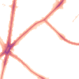 Night-time road noise heatmap for SM5 1AJ