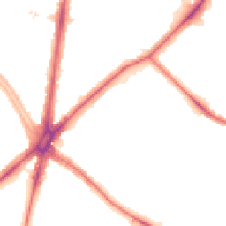 Night-time road noise heatmap for SM5 1BS