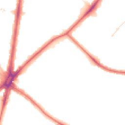 Night-time road noise heatmap for SM5 1BX