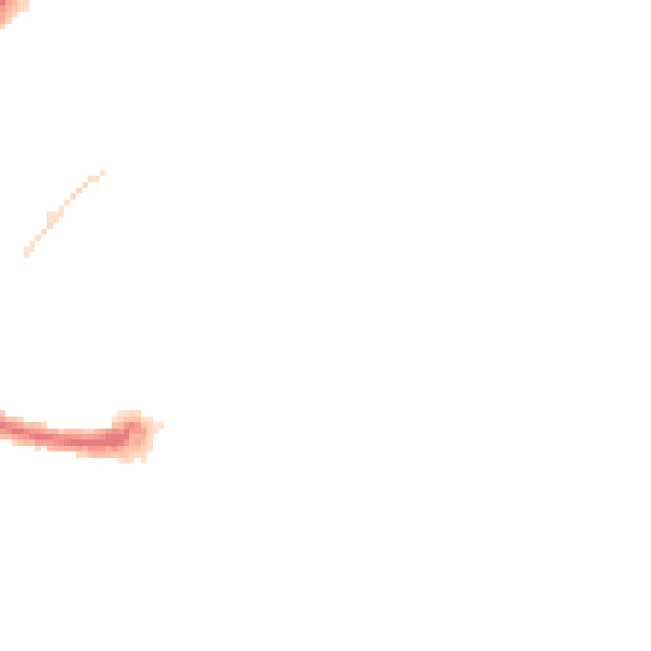 Night-time road noise heatmap for SM5 1DS