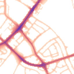 Daytime road noise heatmap for SM5 1ES
