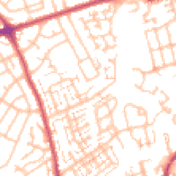 Daytime road noise heatmap for SM5 1LR