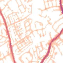 Daytime road noise heatmap for SM5 2AX