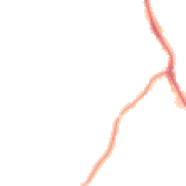 Night-time road noise heatmap for SM5 2BB