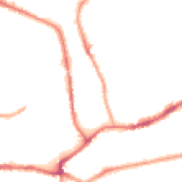Night-time road noise heatmap for SM5 2PZ