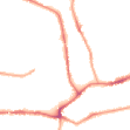 Night-time road noise heatmap for SM5 2QB