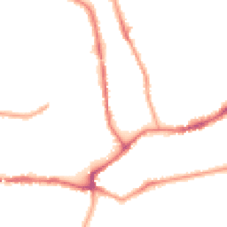 Night-time road noise heatmap for SM5 2QJ