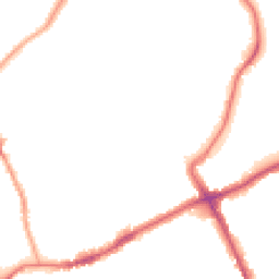Night-time road noise heatmap for SM5 2TW