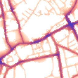 Daytime road noise heatmap for SM5 3AX