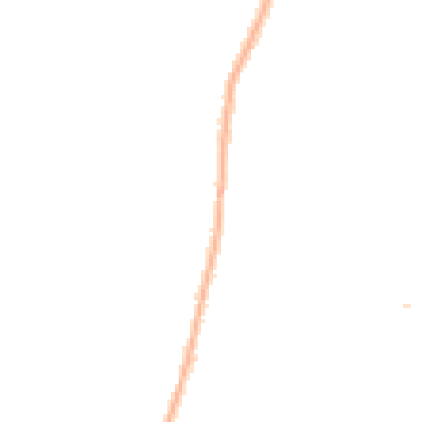Night-time road noise heatmap for SM5 3LB