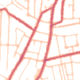 Daytime road noise heatmap for SM5 3LL
