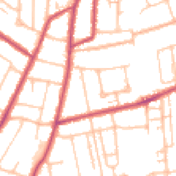 Daytime road noise heatmap for SM5 3LS