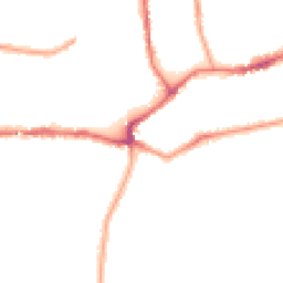 Night-time road noise heatmap for SM5 3RL