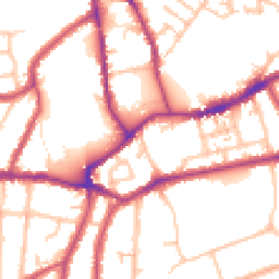 Daytime road noise heatmap for SM5 3SR