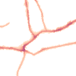 Night-time road noise heatmap for SM5 3SR