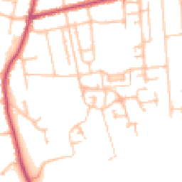 Daytime road noise heatmap for SM5 4AS