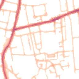 Daytime road noise heatmap for SM5 4NA