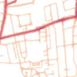 Daytime road noise heatmap for SM5 4NG