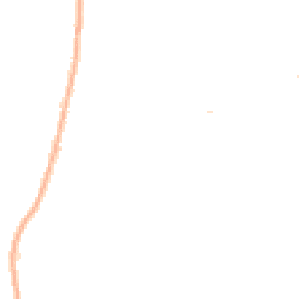 Night-time road noise heatmap for SM5 4NL