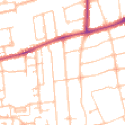 Daytime road noise heatmap for SM5 4PP