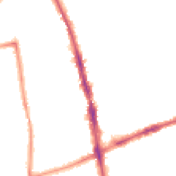 Night-time road noise heatmap for SM6 0AR