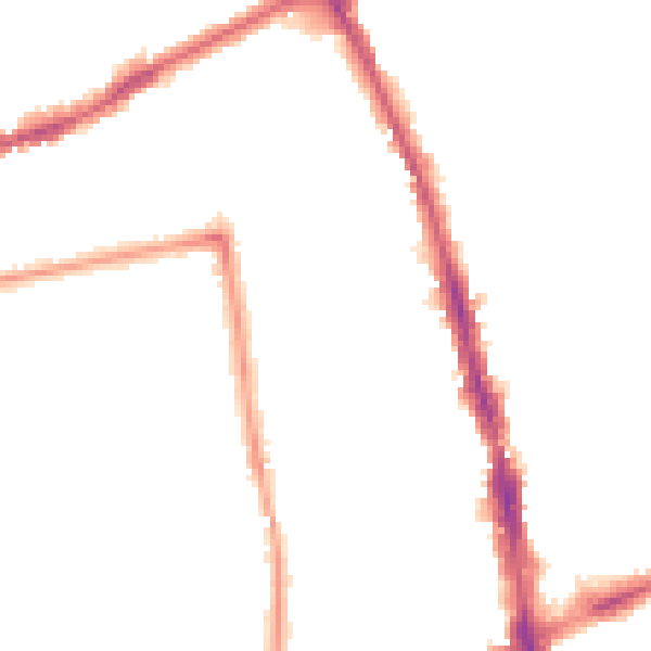 Night-time road noise heatmap for SM6 0BB