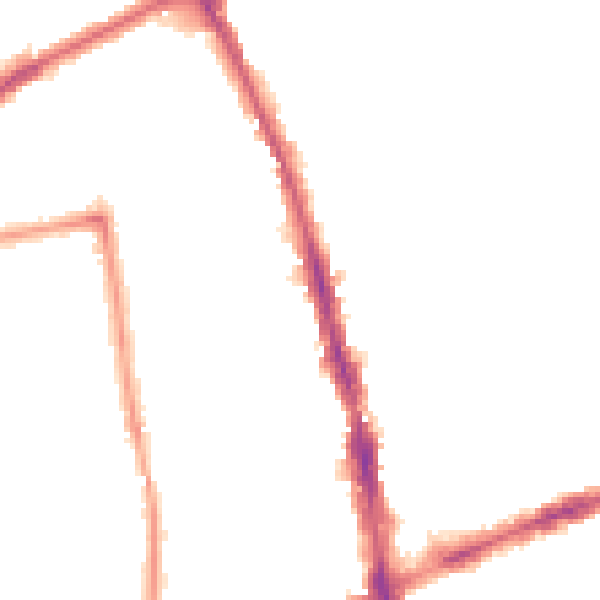 Night-time road noise heatmap for SM6 0BE