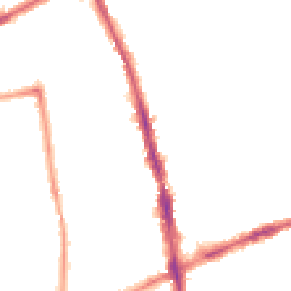Night-time road noise heatmap for SM6 0DW