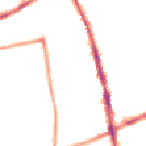 Night-time road noise heatmap for SM6 0EB