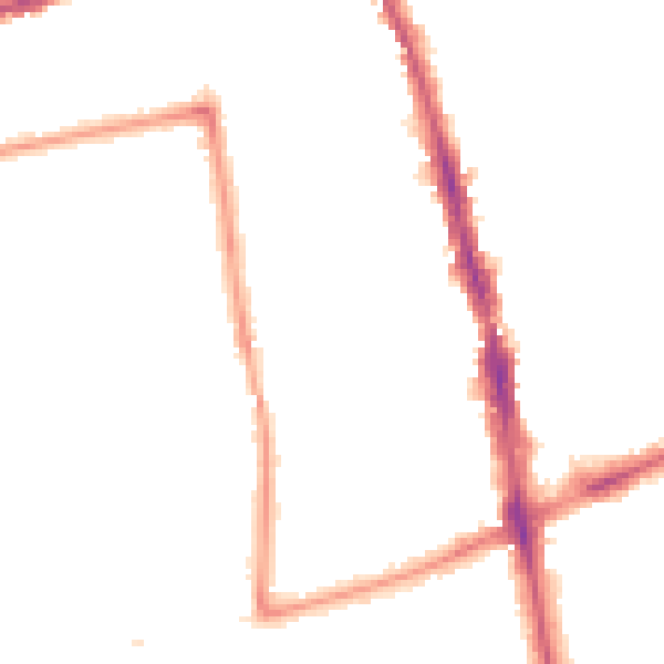 Night-time road noise heatmap for SM6 0EN