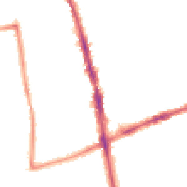 Night-time road noise heatmap for SM6 0NN