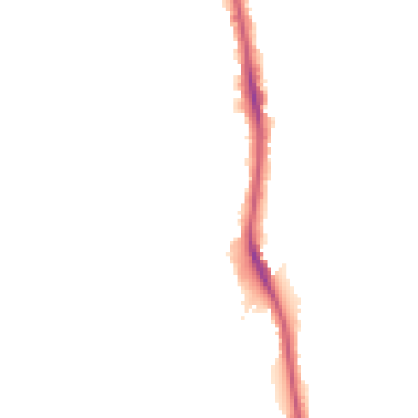 Night-time road noise heatmap for SM6 0RG