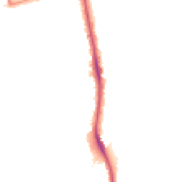 Night-time road noise heatmap for SM6 0RX