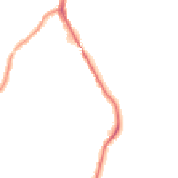 Night-time road noise heatmap for SM6 7EG