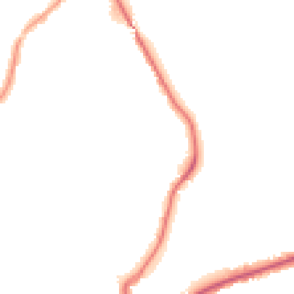 Night-time road noise heatmap for SM6 7HE