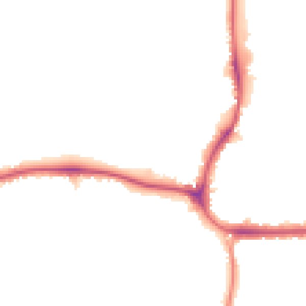 Night-time road noise heatmap for SM6 7NE