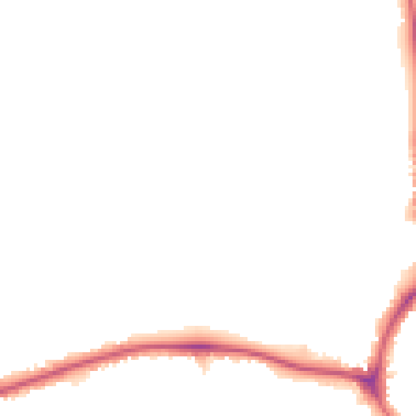 Night-time road noise heatmap for SM6 7NN