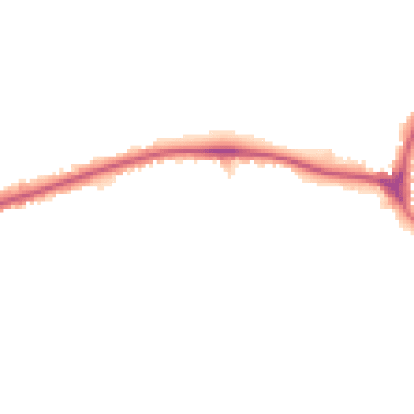 Night-time road noise heatmap for SM6 8EH