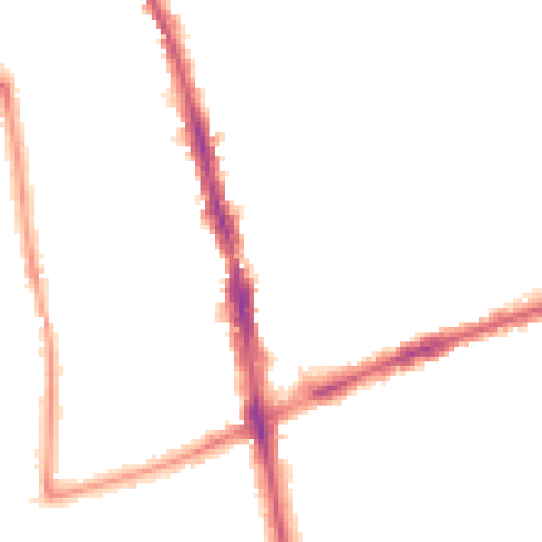 Night-time road noise heatmap for SM6 8QG