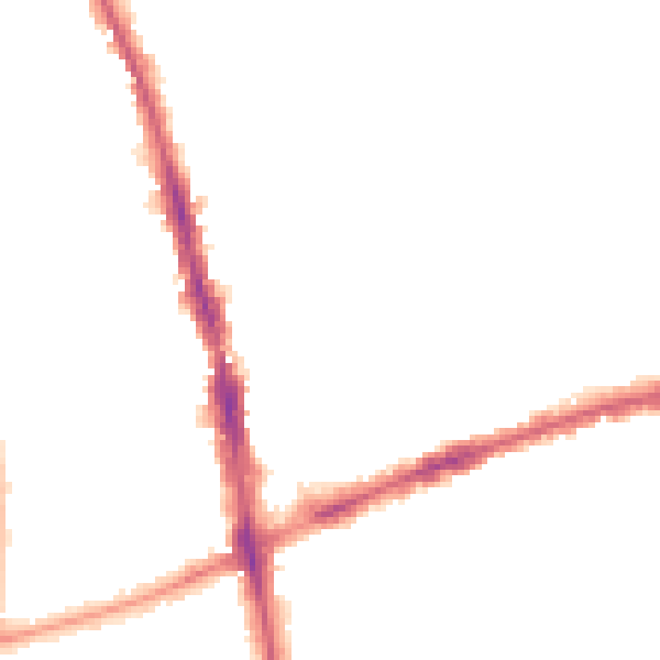 Night-time road noise heatmap for SM6 8QU