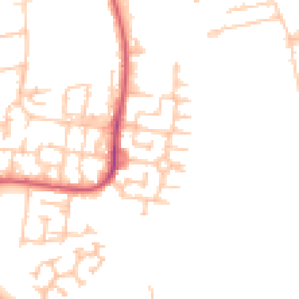 Daytime road noise heatmap for SM6 9FT