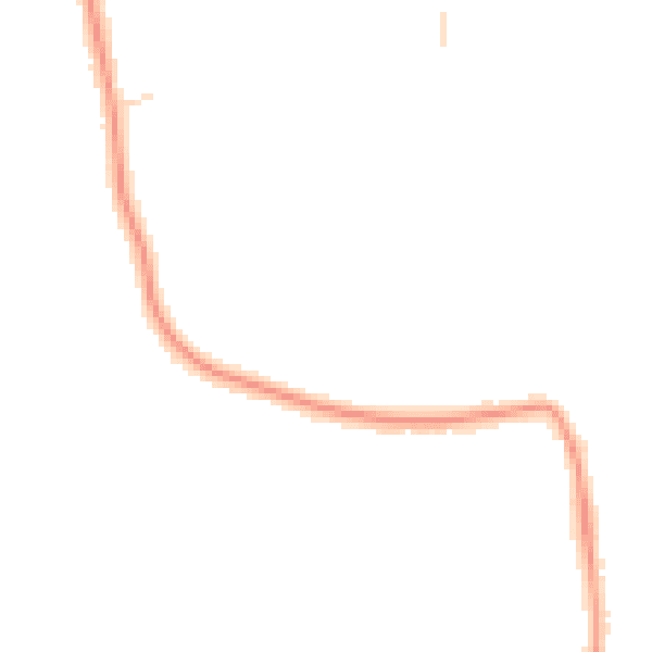 Night-time road noise heatmap for SM6 9LD