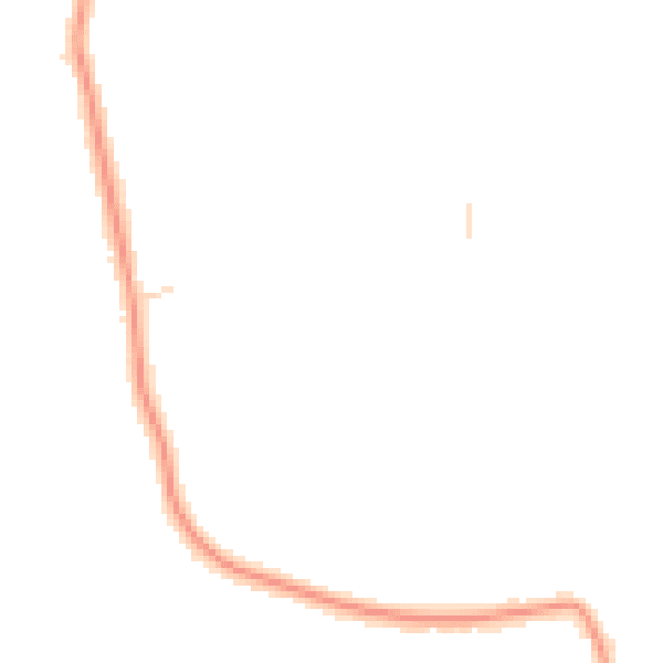 Night-time road noise heatmap for SM6 9RD