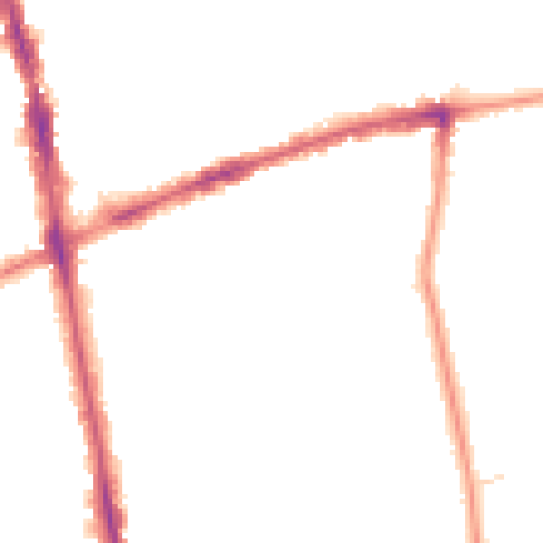 Night-time road noise heatmap for SM6 9RN