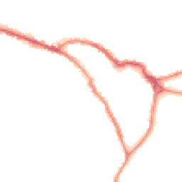 Night-time road noise heatmap for SN10 1BE