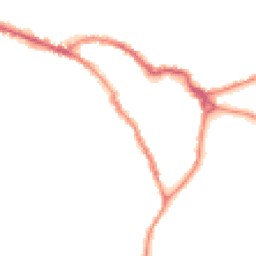 Night-time road noise heatmap for SN10 1BT