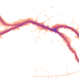 Daytime road noise heatmap for SN10 1BZ